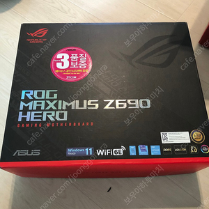 z690 asus 로그 막시무스 히어로 팝니다.