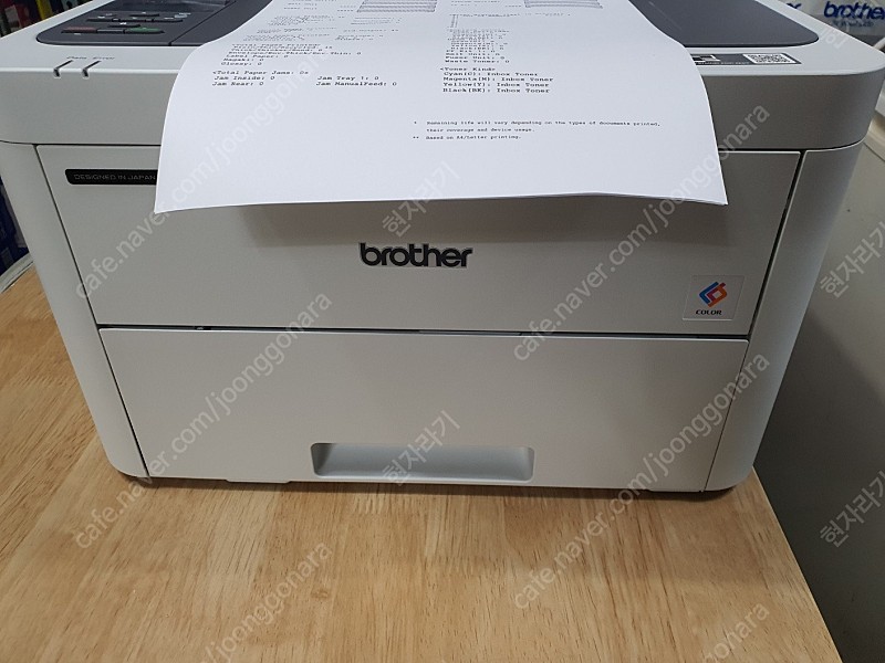 브라더 HL-L3210CW 정품토너포함 단순개봉 테스트... | 키보드/마우스/스피커 | 중고나라