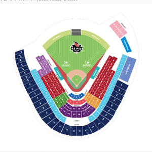 [정가이하]6월22일 KT위즈파크 3루응원지정석 124구역 4연석