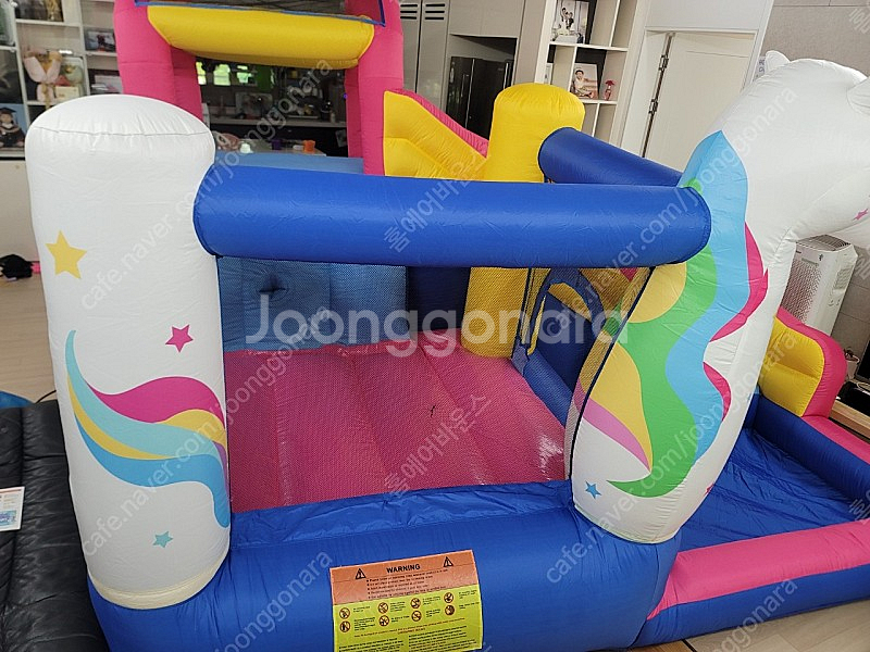 에어바운스 유니콘 팝니다. 송풍기포함--1