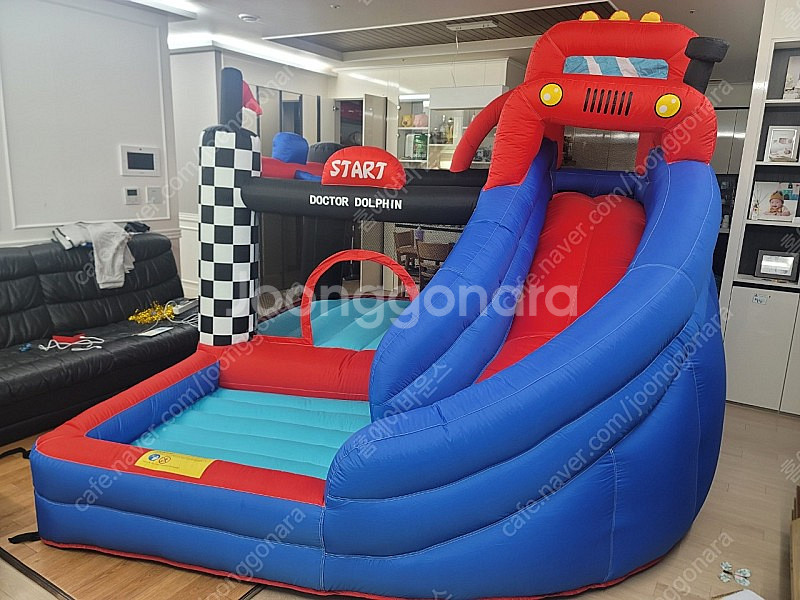 에어바운스 레이싱 팝니다. 송풍기포함--0