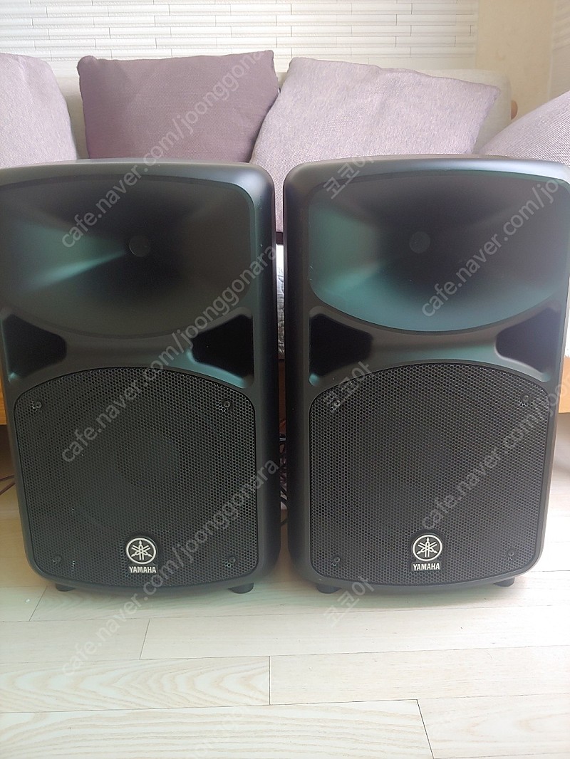 YAMAHA 600S 이동식 스피커 2개조 오디오/홈시어터 중고나라