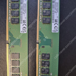 삼성메모리 ram ddr4 3200 8기가 2장일괄 미사용제품