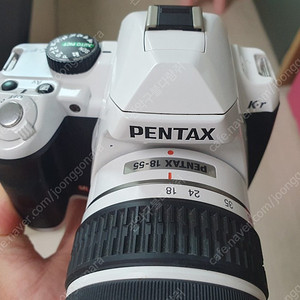 펜탁스 DSLR K-r + 18-55mm 화이트