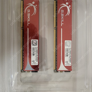 G.Skill 지스킬 DDR3 2기가 F3-12800CL9D-4GBNQ 2개 (4기가) 택포 1만