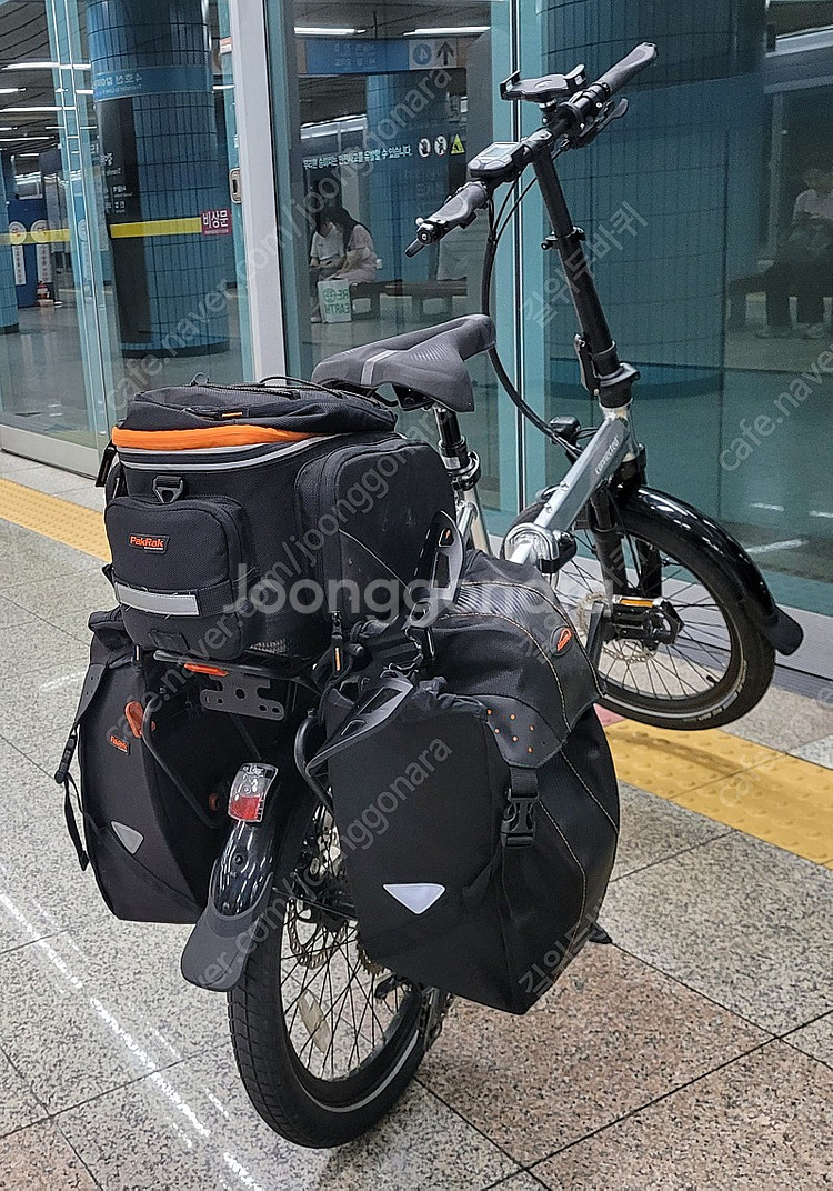 대만 이베라 자전거 여행 가방 고급세트( 센터용 확장팩...--1