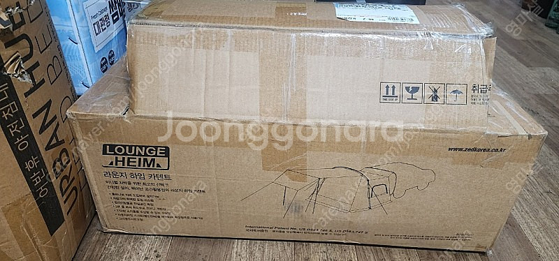 새상품 라운지하임 차박 텐트 팝니다. 야전침대 새상품 ...--1