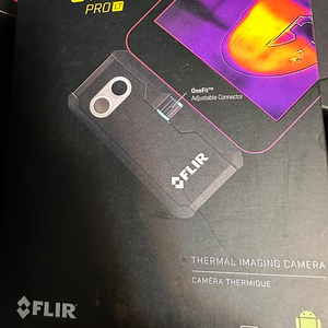 FLIR ONE PRO LT 마이크로5핀 타입(USB-C 젠더포함) 열화상 카메라 팝니다.