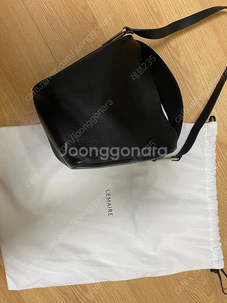 르메르 폴디드백 블랙 스몰--8