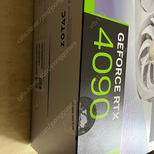 4090 에어로 익스트림 화이트 판매합니다 .(ZOTAC GAMING 지포스 RTX 4090 AMP EXTREME AIRO D6X 24GB)