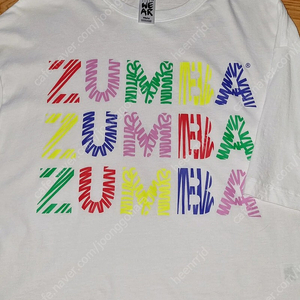 줌바 티셔츠 (xs)/반값택배가능