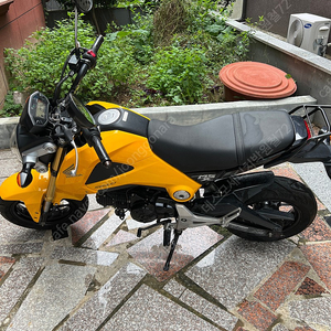 msx125 2013년식 노랑