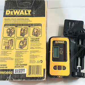 DEWALT 레이저 탐지기 수광기 (DW0892) DEWALT Laser Detector