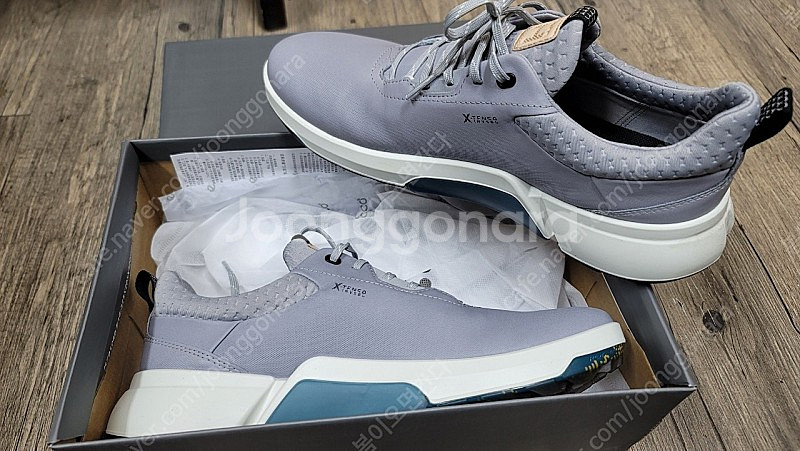 에코ECCO바이옴H4(하이브리드4)남자 골프화 고어텍스 새제품--0