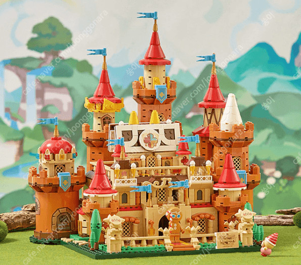 레고 브릭 쿠키런킹덤 쿠키성 쿠키캐슬 미개봉 새제품 이미지