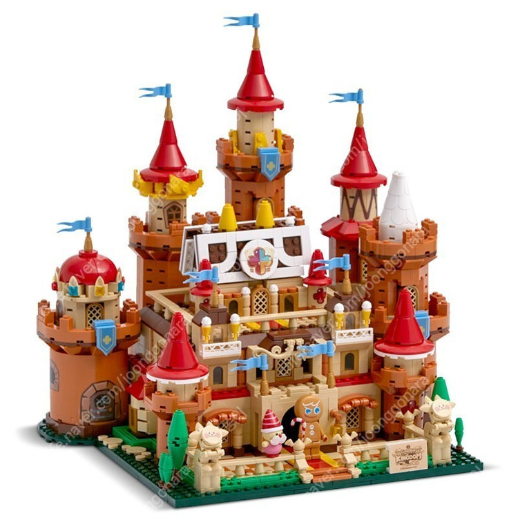 레고 브릭 쿠키런킹덤 쿠키성 쿠키캐슬 미개봉 새제품 이미지