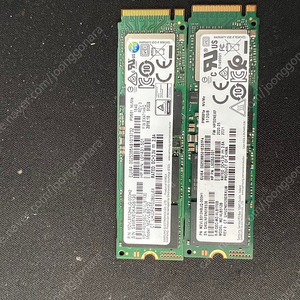 삼성 NVME PM981,PM981a 512G 판매해요(2개)