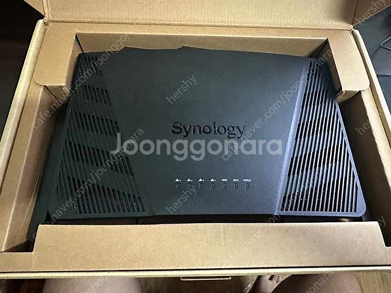 synology 공유기 RT6600 ax 33만원에 모십니다.--2