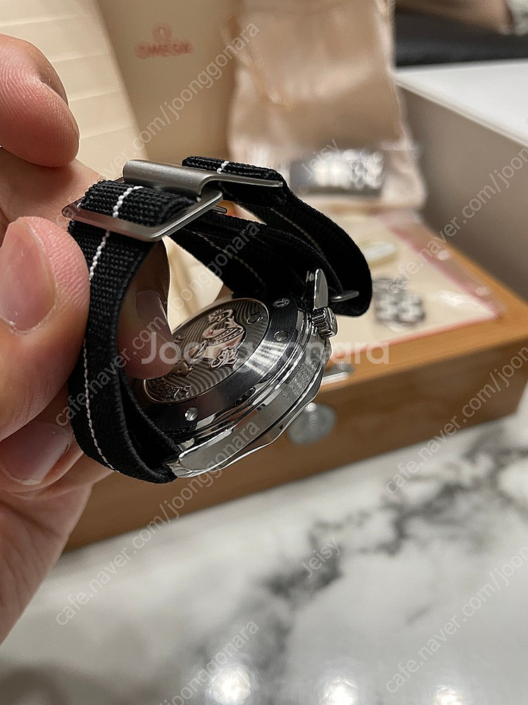 오메가 씨마스터 300 검판 오토--1