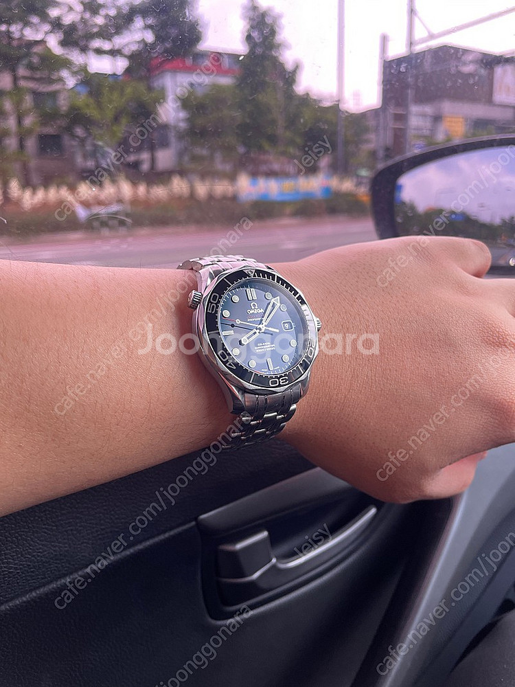 오메가 씨마스터 300 검판 오토--4