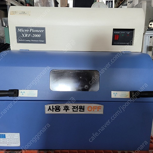 마이크로파이오니아 탁상용 도금두께측정기 xrf 중고판매 xrf-2000 pc set 프로그램 포함