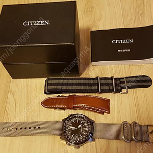 citizen 시티즌 프로마스터 에코드라이브 라디오컨트롤 전파수신 티타늄시계