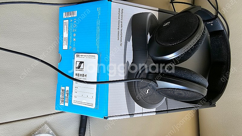 젠하이저 560s + dac-x6팝니다 (풀박)--1