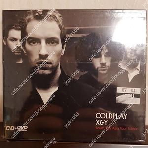 Coldplay - X&Y South East Asia Tour Edition - X&Y CD + DVD (미개봉)