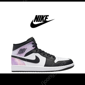 나이키 조던 미드 타이다이 새상품 270 팝니다