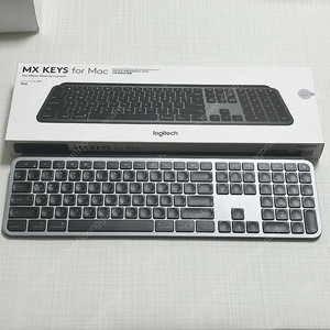 로지텍 MX KEYS/MASTER 3S for Mac 세트 판매합니다.