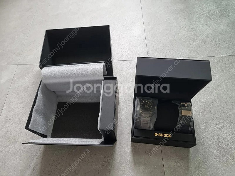 지샥 MTG B3000 흑금 시계--2