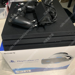 ps4 pro 플스4 프로 7218b 1t (10.50버전) + vr세트 팝니다.