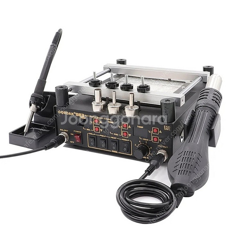 GORDAK 863 BGA 리워크 스테이션 3in1 (--0