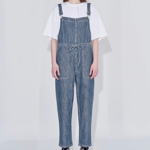 (가격내림)BEAKER 오눅착용 Women Summer Light Denim Overall - Blue