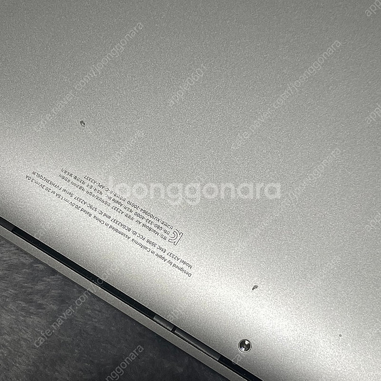 맥북 에어 13인치 액정파손 ssd 256 램 (ram...--5