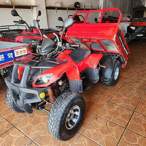 농업용 덤프 화물 적재함 농운기 ATV 4륜 사륜 네발오토바이 대한모터스 dh150