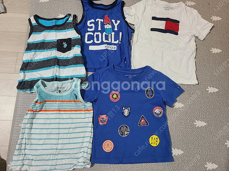 타미힐필거 여름 2t 3t 상의 8장 일괄 택포3500--2