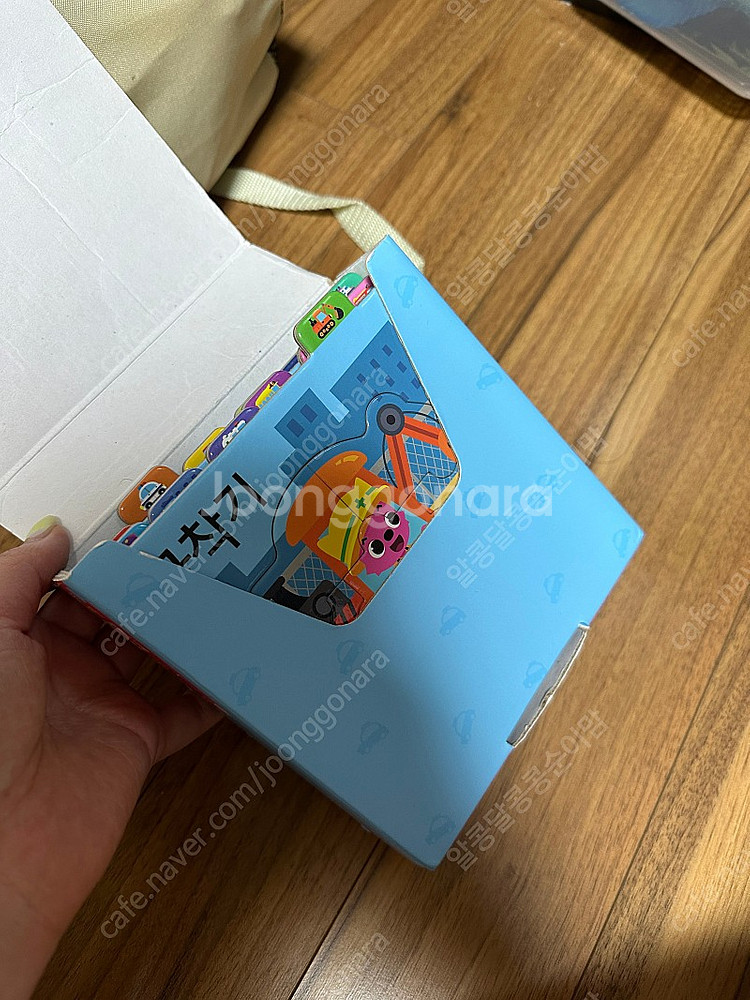 핑크퐁 아기퍼즐 탈것 5천원 택배 착불--4