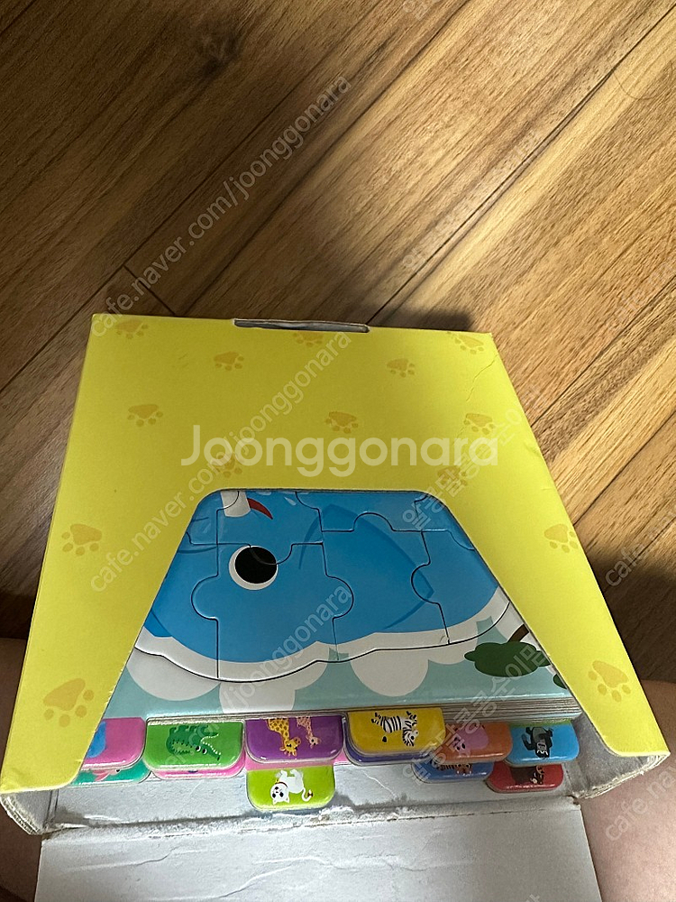핑크퐁 아기퍼즐 동물 5천원 택배 착불--3