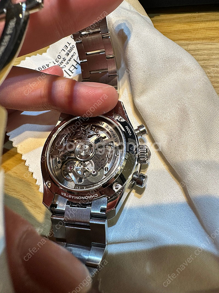 제니스 크로노마스터스포츠 흰판--4