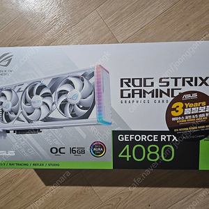 [미개봉 173만] ASUS GeForce RTX 4080 ROG STRIX 화이트 판매