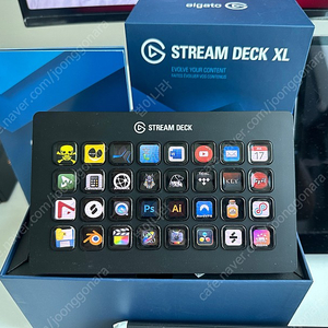 엘가토 스트림덱 XL (Elgato Stream Deck XL) 팝니다 사진에서 처럼 거의 새것입니다. 풀박