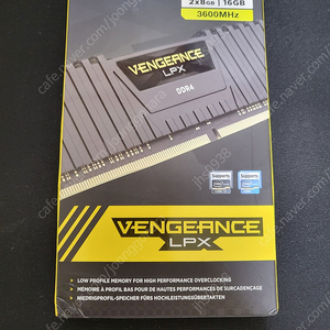 Corsair 벤젠스 LPX 16GB(8Gx2) DDR4 3600 CL18