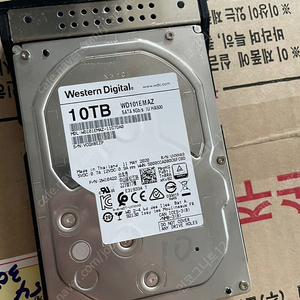 10테라 HDD 하드디스크 10TB 팝니다 wd 적출