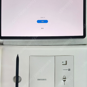 갤럭시탭 S8 플러스(실버색상) 풀박스 판매합니다.