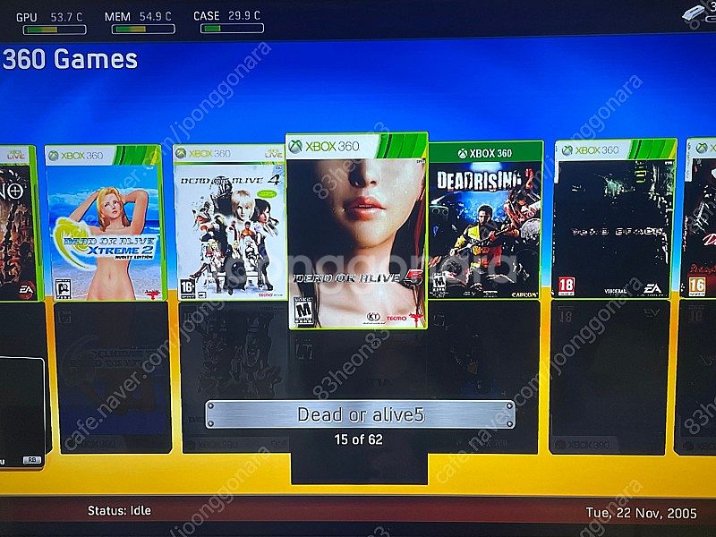 xbox360 제스퍼 하드500기가--4