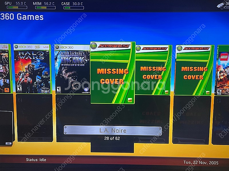 xbox360 제스퍼 하드500기가--6