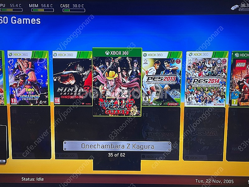 xbox360 제스퍼 하드500기가--7
