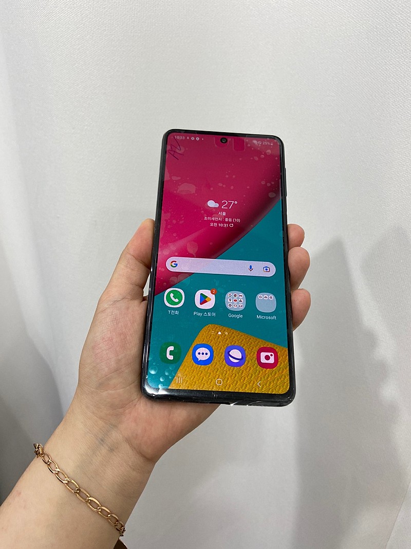 002244 갤럭시퀀텀3 128GB 블루 A급 삼성리퍼... | 삼성 | 중고나라