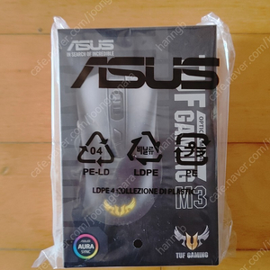 Asus Tuf gaming 마우스 M3 (새제품)